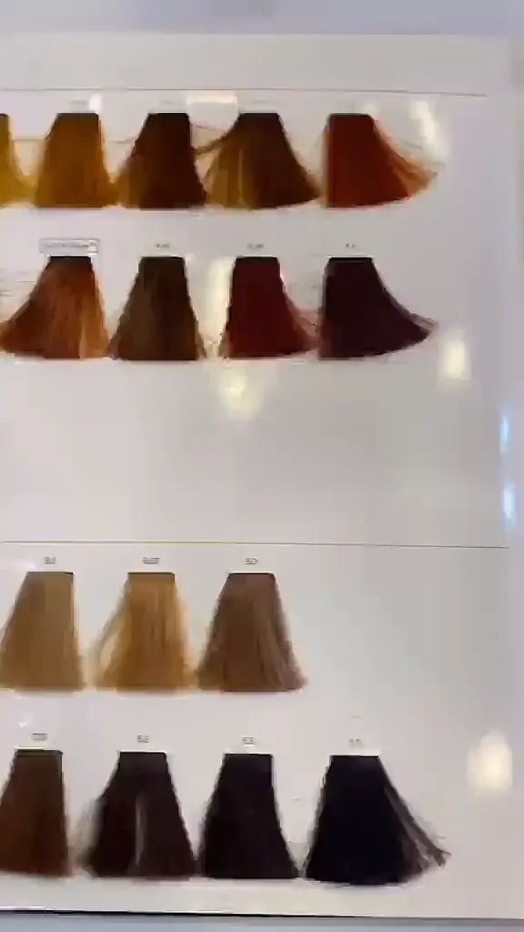 Sarıdan bakıra, kahveden siyaha saç renk tutamları